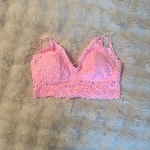 Victoria's Secret Pink Lace Bralette